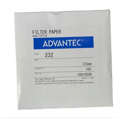 Papel filtro Advantec/MFS 232