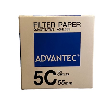Papel filtro Advantec/MFS N°5C