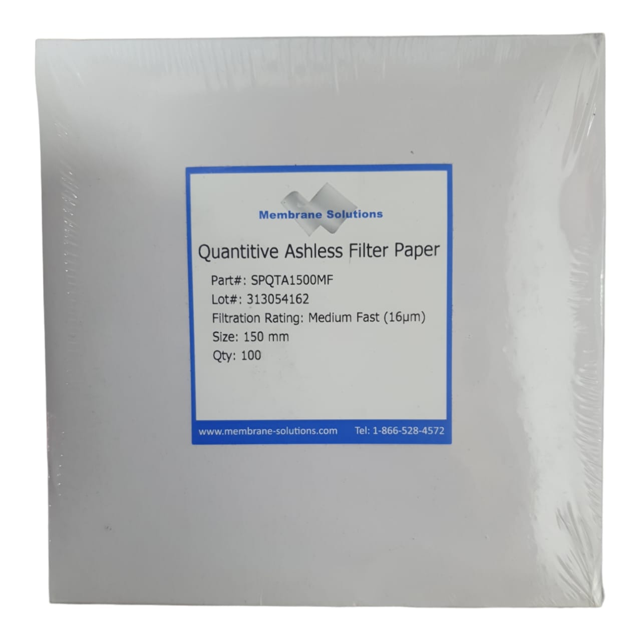 Quantitive Ashless Filter Paper 150 mm